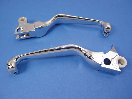 Contour Levers Featuring Skull Ends