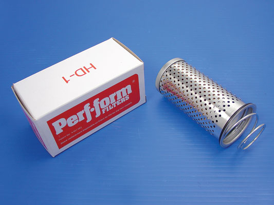 Perf-Form Oil Filter W/Spring HD-1